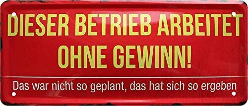 Blechschilder lustiger spruch - lustiger,