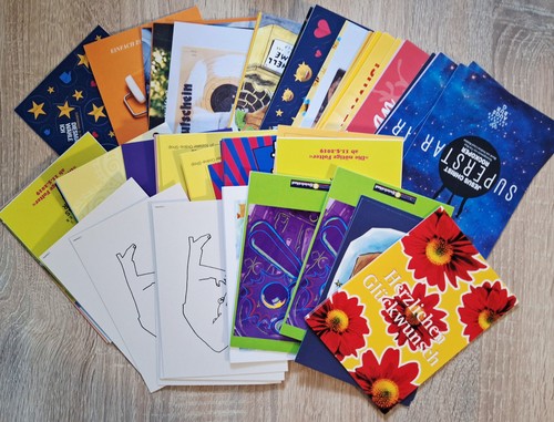 100 postkarten zum sammeln - postkarten,