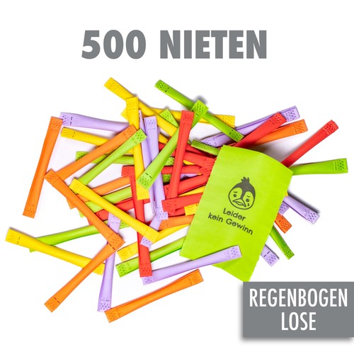500 regenbogenlose nieten - regenbogenlose,
