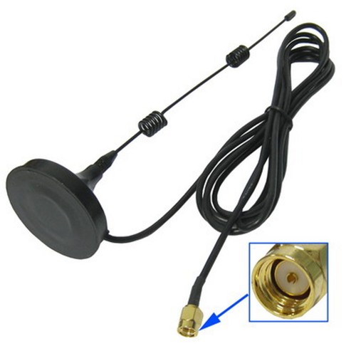 Wlan antenne mit - magnet, fuß
