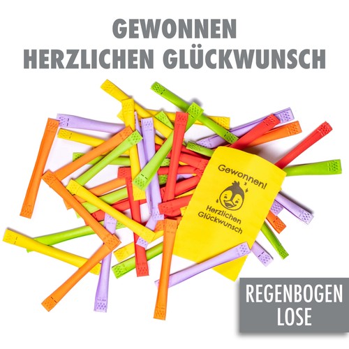 100 regenbogenlose tombola - regenbogenlose,