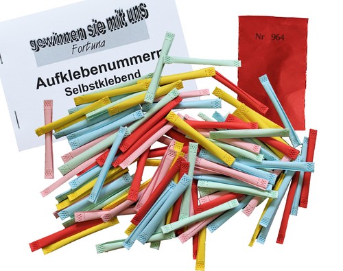 Tombolalose gewinne - gewinne, 1-50